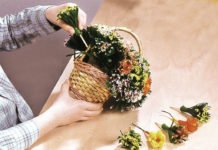 Fiori di carta crespa