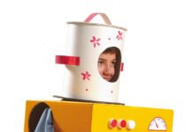 Maschera fai da te | Pentola e forno di cartone