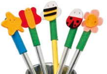 Decorare le matite | Un’idea per un regalo